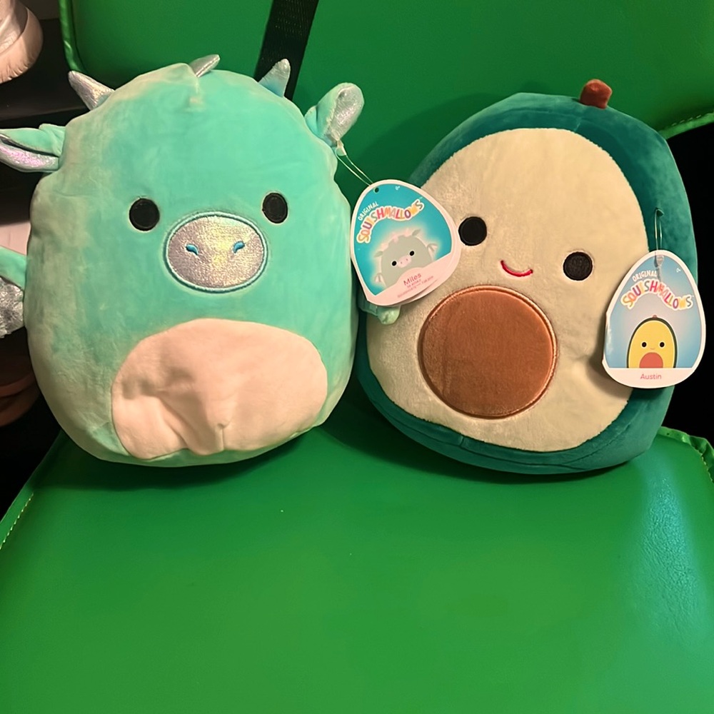 Dragon and avocado squishmellow !